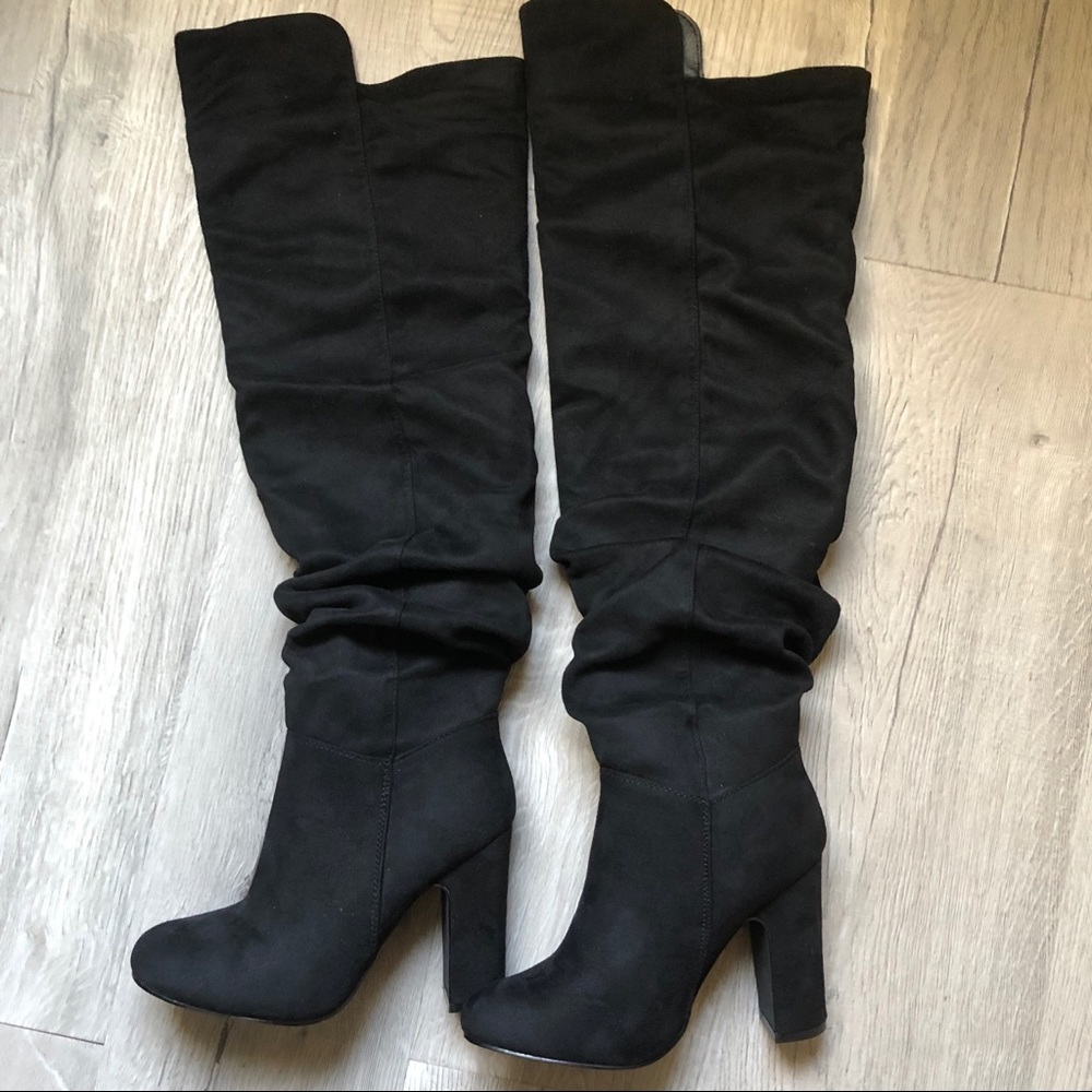 Truffle Collection Slouch Knee High Boot